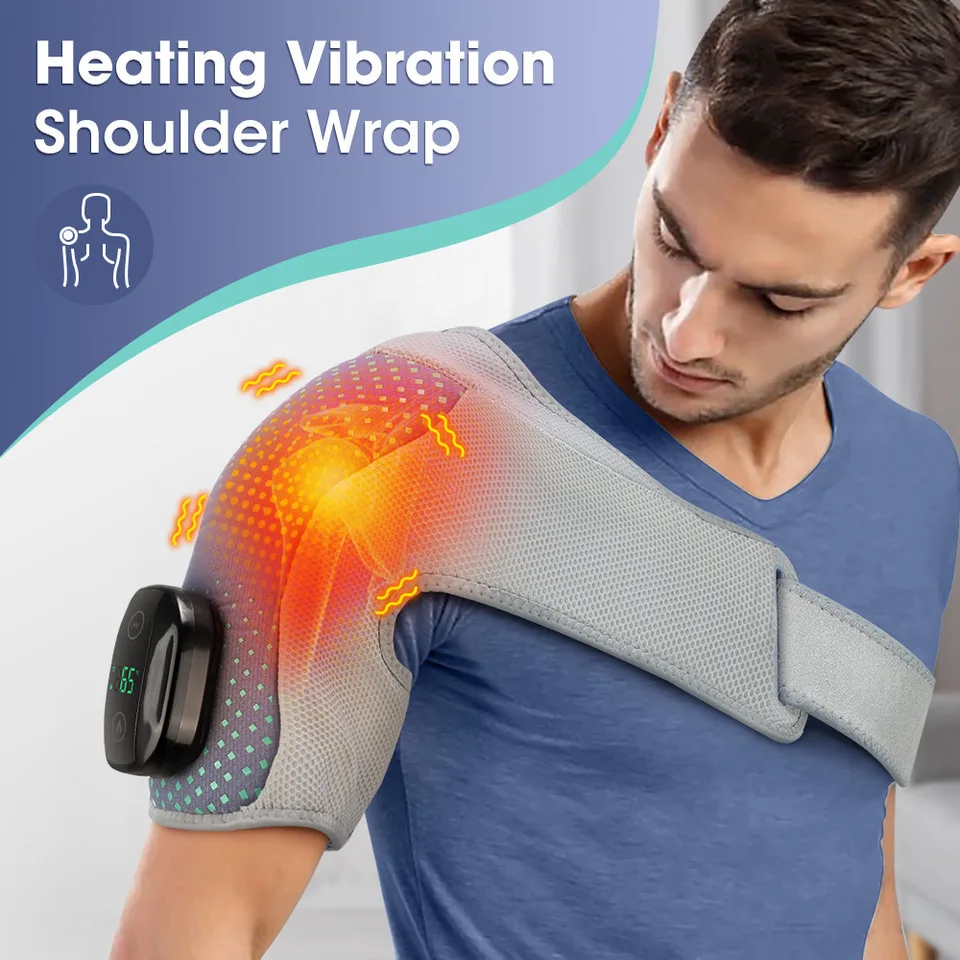 Electric Heating Pad Cordless Shoulder Massage Support Belt Dual Vibration Muscle Relax Shoulder Thermal Brace Health Care Strap
Electric Heating Pad Cordless Shoulder Massage Support Belt Dual Vibration Muscle Relax Shoulder Thermal Brace Health Care Strap