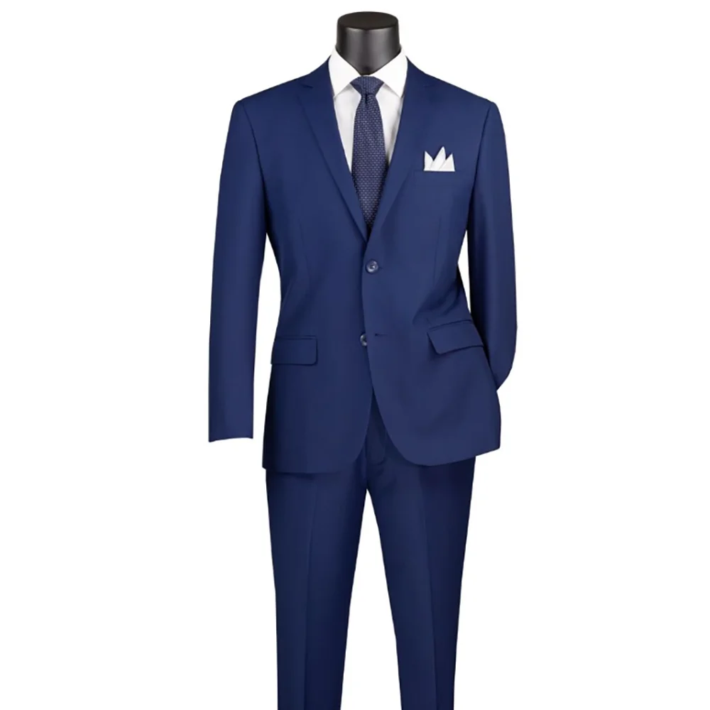 Blue Single Breasted Men 2 Piecs Suits Blazer Pants Casual Formal Occasion Banquet Custom Made Suits
Blue Single Breasted Men 2 Piecs Suits Blazer Pants Casual Formal Occasion Banquet Custom Made Suits