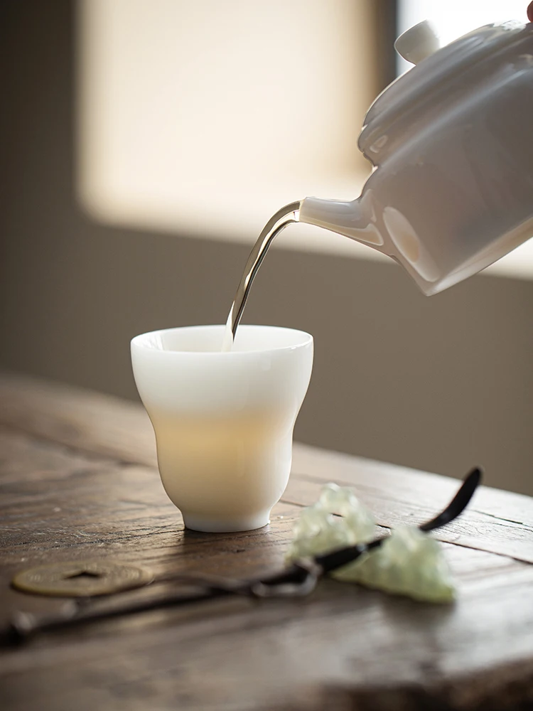 High Quality Ice Jade Porcelain Tea Tasting Cup Single Kung Fu High-End White Personal Special Gourd
High Quality Ice Jade Porcelain Tea Tasting Cup Single Kung Fu High-End White Personal Special Gourd