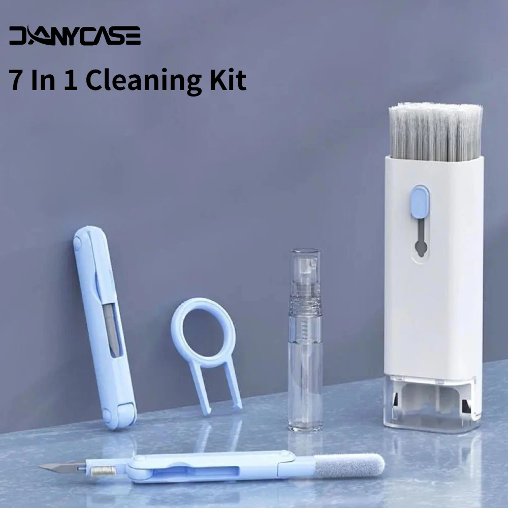 Набор для чистки гарнитуры телефона 7 в 1, инструмент для чистки маски, набор клавиатуры с компьютерной щеткой, ручка для чистки клавиатуры гарнитуры
Набор для чистки гарнитуры телефона 7 в 1, инструмент для чистки маски, набор клавиатуры с компьютерной щеткой, ручка для чистки клавиатуры гарнитуры
