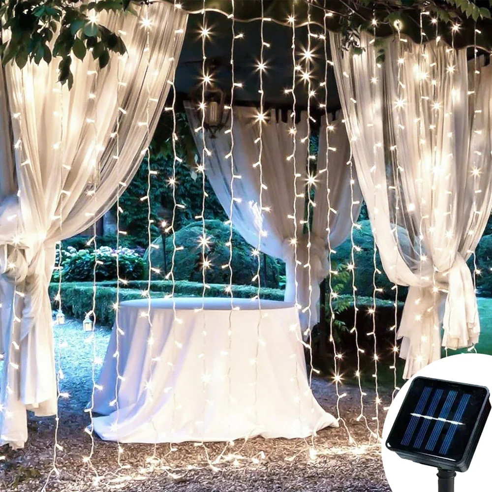 Рождественские солнечные светодиодные гирлянды для уличных занавесок с 8 режимами освещения, водонепроницаемые для оконного фестиваля, домашнего праздничного декора
Рождественские солнечные светодиодные гирлянды для уличных занавесок с 8 режимами освещения, водонепроницаемые для оконного фестиваля, домашнего праздничного декора