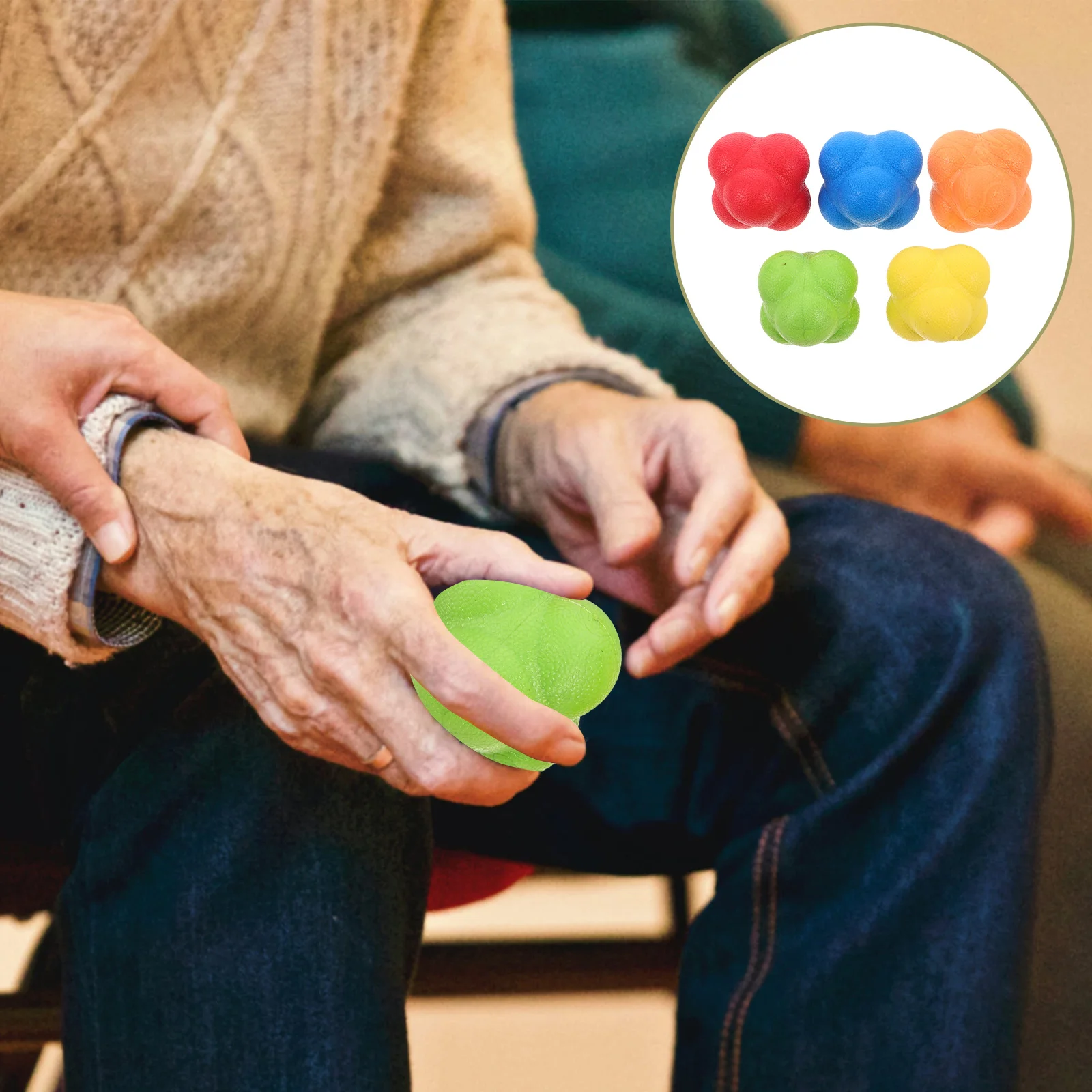 5pcs Hexagon Training Balls High-Difficulty Rubber Reaction Speed Coordination Enhancement Outdoor Indoor Use Durable Athletic
5pcs Hexagon Training Balls High-Difficulty Rubber Reaction Speed Coordination Enhancement Outdoor Indoor Use Durable Athletic