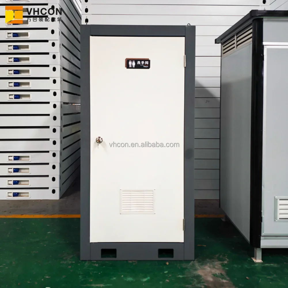 Prefab Portable Toilet Heavy Duty Galvanized Steel Mobile WC Unit for Mining Worker Camp
Prefab Portable Toilet Heavy Duty Galvanized Steel Mobile WC Unit for Mining Worker Camp