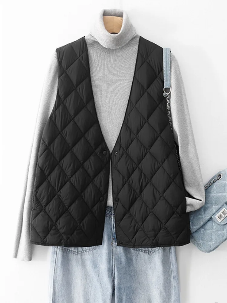 Модный коврик Большой пуховый хлопковый жилет с V-образным вырезом Женский зимний легкий внутренний костюм Многослойный тонкий жилет с запахом...
Модный коврик Большой пуховый хлопковый жилет с V-образным вырезом Женский зимний легкий внутренний костюм Многослойный тонкий жилет с запахом...