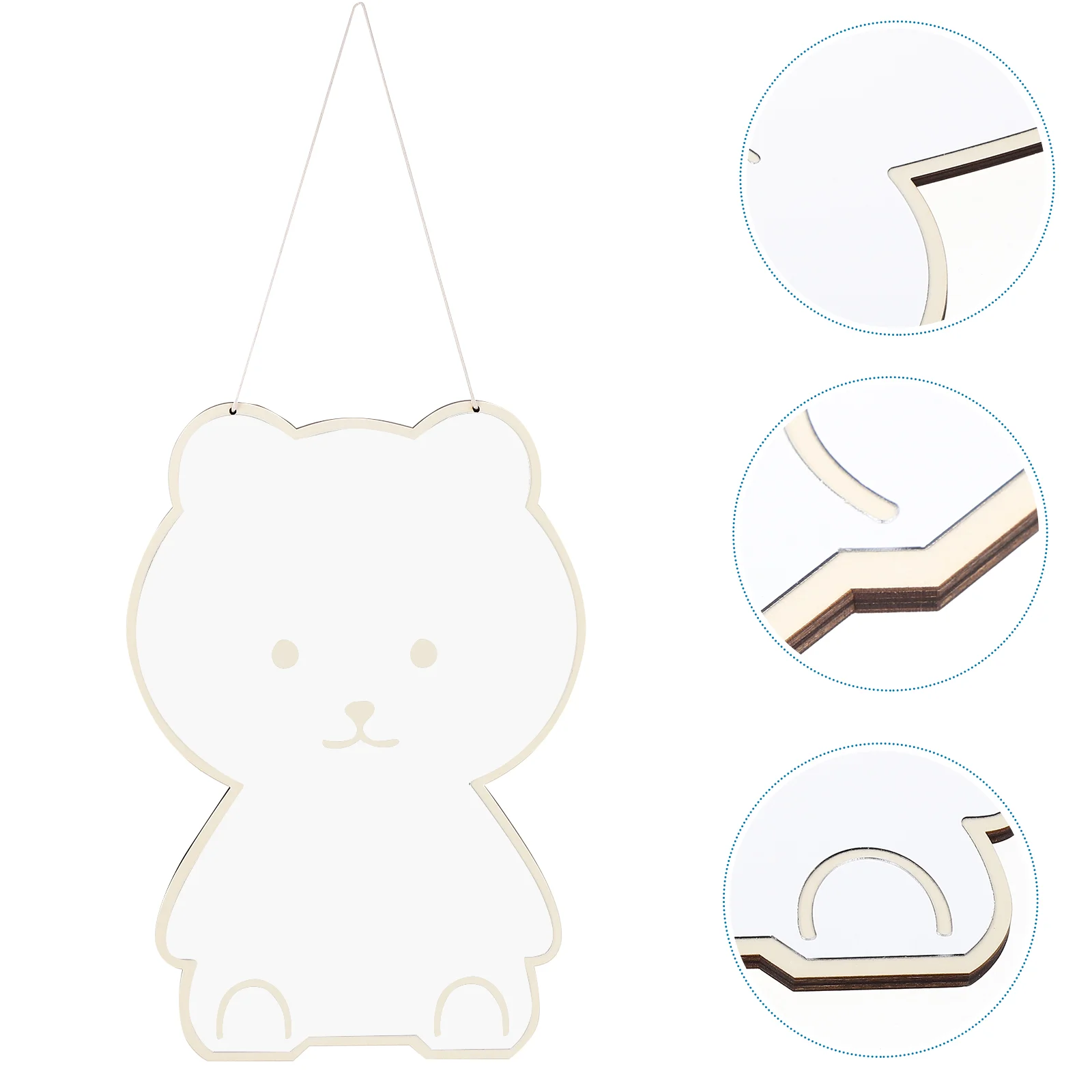 Nordic Home Furnishings Bear Children's Mirror Full Moon Photo Props (smiling Bear) Decoration Posters Window Shaped Kids Boys
Nordic Home Furnishings Bear Children's Mirror Full Moon Photo Props (smiling Bear) Decoration Posters Window Shaped Kids Boys