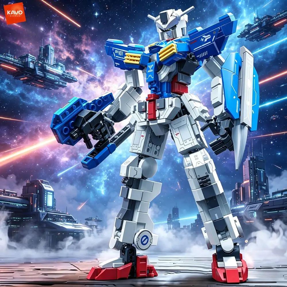 KAVOWORLD 648PCS Technical Armed Robot Mecha Building Bricks High Detail Assembly Education Toys Birthday Gifts for Children
KAVOWORLD 648PCS Technical Armed Robot Mecha Building Bricks High Detail Assembly Education Toys Birthday Gifts for Children