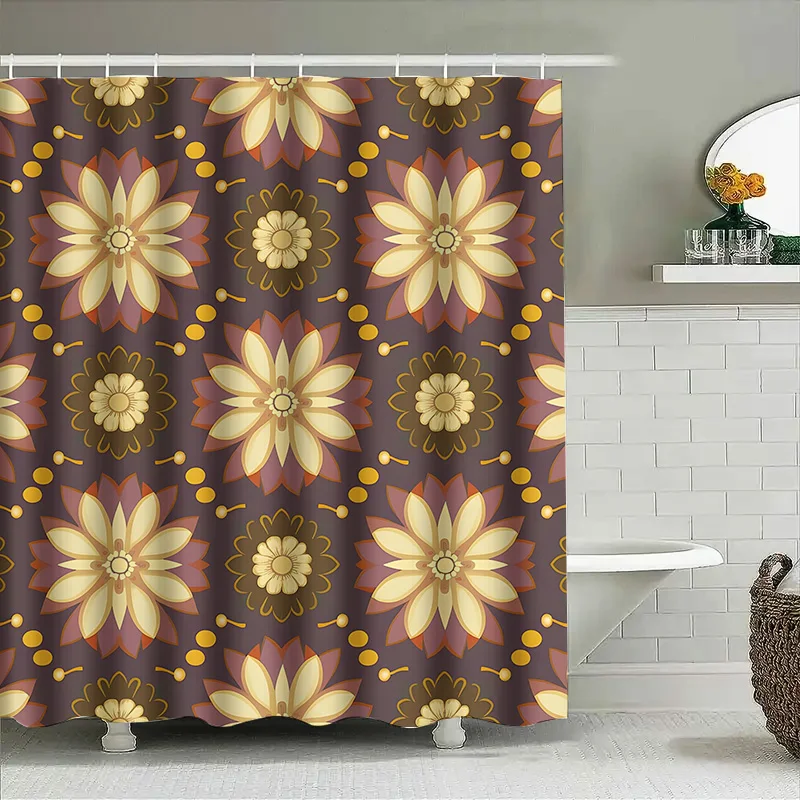 Vintage Floral Shower Curtain Waterproof Decorative Bathroom Window Cover Home Decoration for Kitchen and Bath Multicolor Purple
Vintage Floral Shower Curtain Waterproof Decorative Bathroom Window Cover Home Decoration for Kitchen and Bath Multicolor Purple