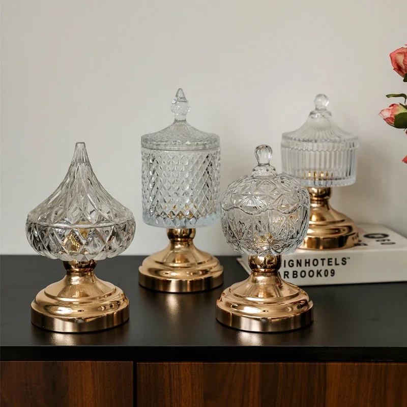 Retro Tall Drop-shaped Golden Tall Glass Jar Crystal Decorative Storage Container 250ml Storage Container Kitchen Supplies
Retro Tall Drop-shaped Golden Tall Glass Jar Crystal Decorative Storage Container 250ml Storage Container Kitchen Supplies