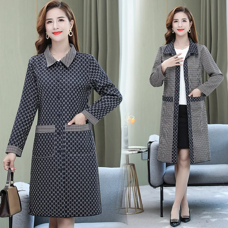 Slimming Effect High Waist A-Line Coat for Women 40-49 Years Old Korean Sle Cheered Collar Long Sve Mid-Length Ja...
Slimming Effect High Waist A-Line Coat for Women 40-49 Years Old Korean Sle Cheered Collar Long Sve Mid-Length Ja...