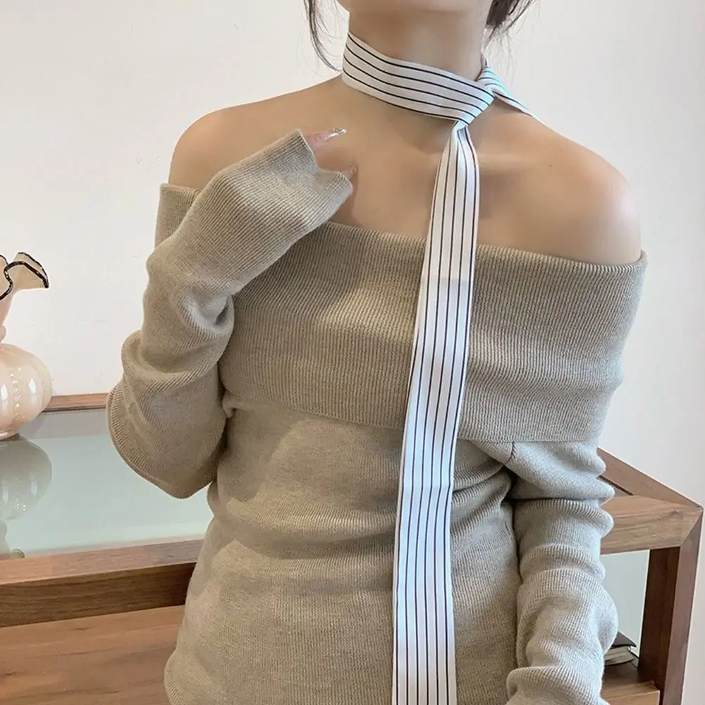 Y2k Newest Fashion Korean Long Silk Scarf Summer Thin and Narrow Long Ribbon Belt Tie Y2k Versatile Bags Handle Decor For Women
Y2k Newest Fashion Korean Long Silk Scarf Summer Thin and Narrow Long Ribbon Belt Tie Y2k Versatile Bags Handle Decor For Women