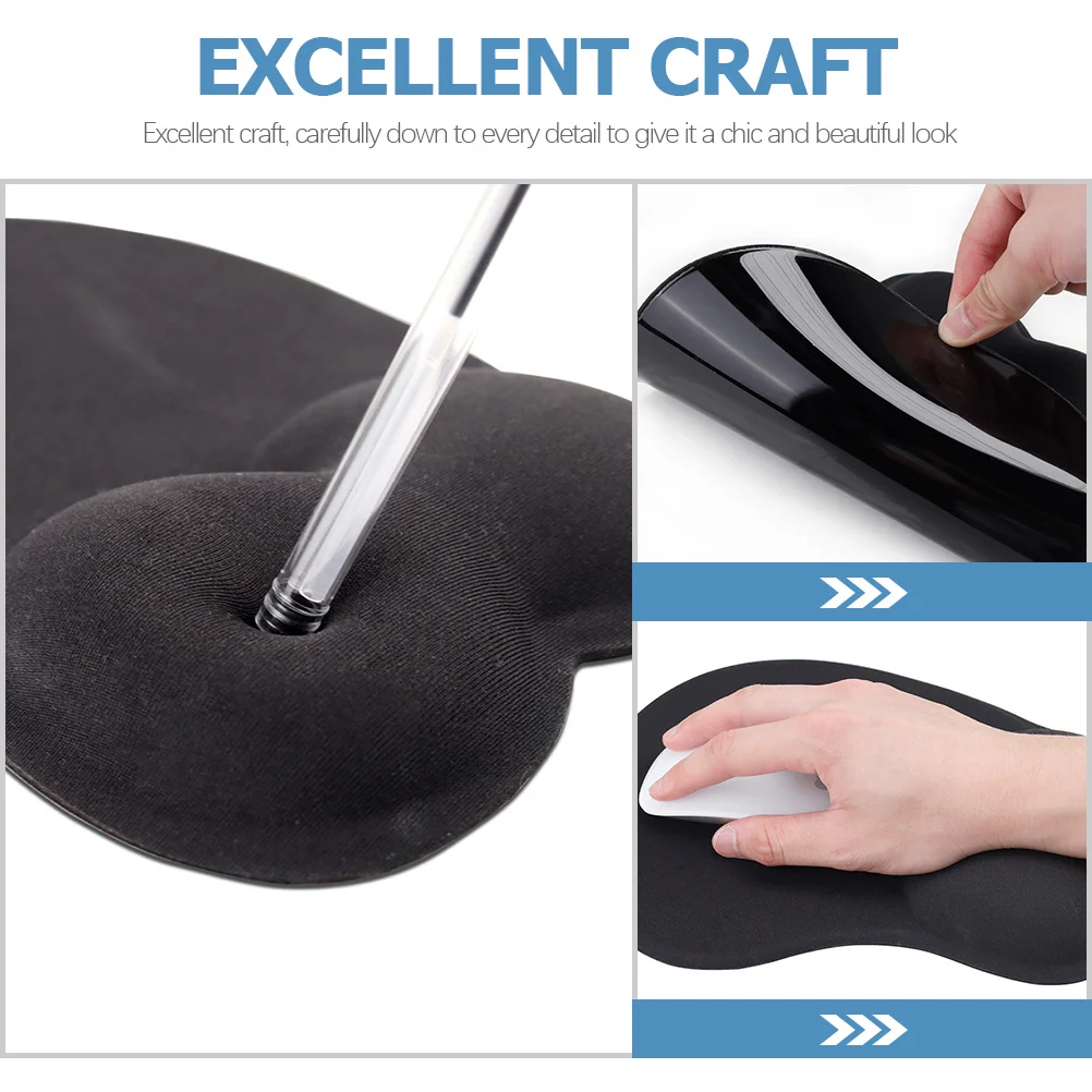 Ergonomic Wrist Rest Mouse Pad Premium Resin Gel Filled Reduce Wrist Stress Non Skid Smooth Surface Office Computer Use
Ergonomic Wrist Rest Mouse Pad Premium Resin Gel Filled Reduce Wrist Stress Non Skid Smooth Surface Office Computer Use