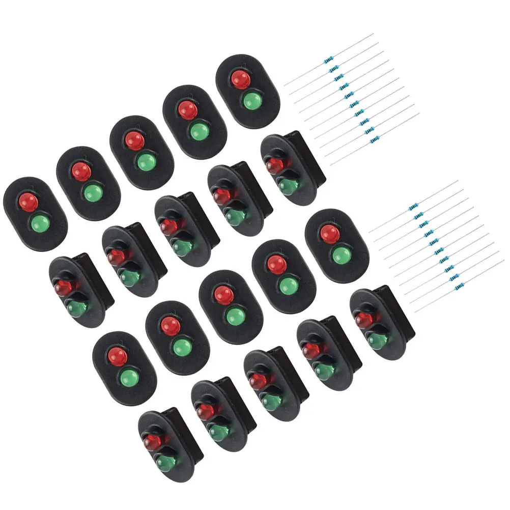 2Sets Mini Signal Light Landscaping Ornaments ABS Stainless Steel DIY Sand Table Traffic Lamp Simulation Micro Landscape
2Sets Mini Signal Light Landscaping Ornaments ABS Stainless Steel DIY Sand Table Traffic Lamp Simulation Micro Landscape