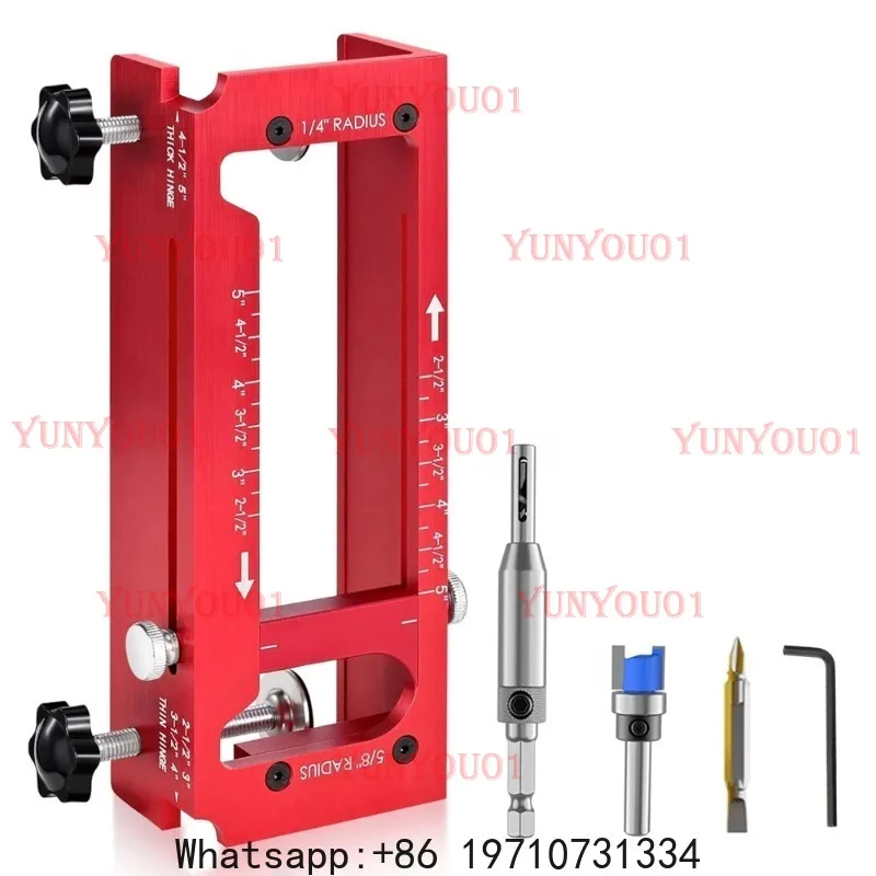 2 in 1 Hinge Drilling Fixture Combination Durable Door Frame Stable Locator Woodworking Installation Screws DIY Auxiliary Tools
2 in 1 Hinge Drilling Fixture Combination Durable Door Frame Stable Locator Woodworking Installation Screws DIY Auxiliary Tools