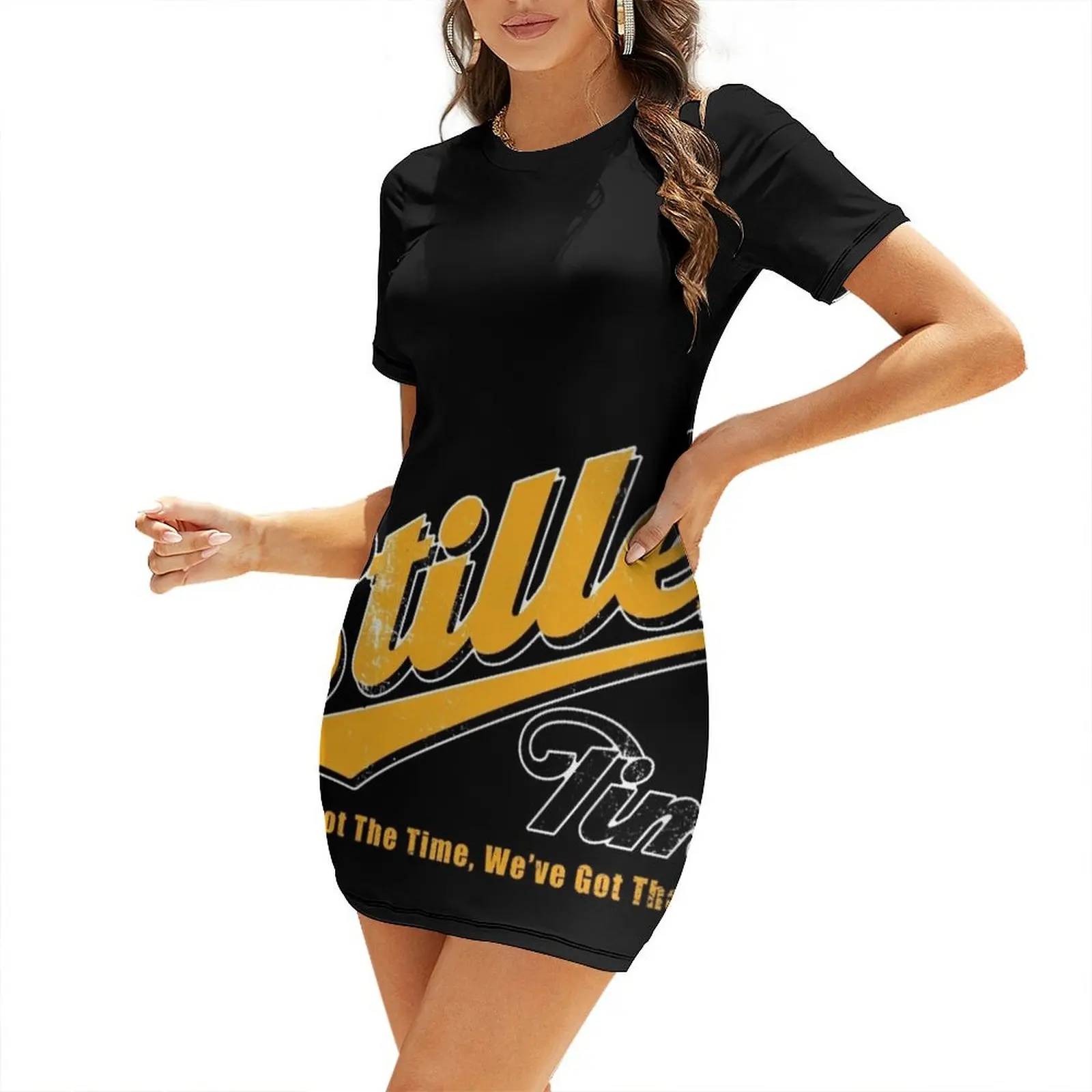 It's Stiller Time! Short-Sleeved Dress Cocktail of dresses wedding guest dress 2025 clothes for woman Woman clothing Dress
It's Stiller Time! Short-Sleeved Dress Cocktail of dresses wedding guest dress 2025 clothes for woman Woman clothing Dress