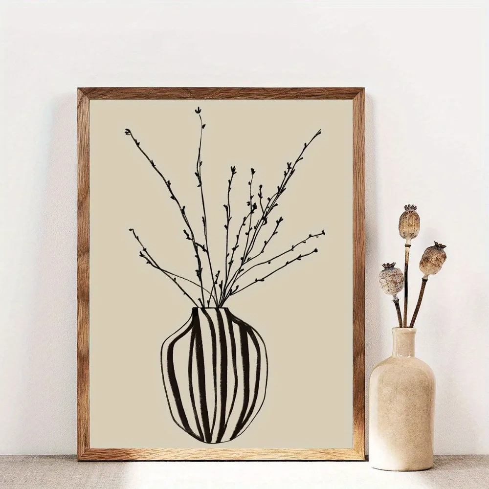 1 Piece of Frameless Modern Minimalist Floral Canvas Poster,Ink Flower Arrangement Wall Printing,Living Room,Bedroom Wall Decor
1 Piece of Frameless Modern Minimalist Floral Canvas Poster,Ink Flower Arrangement Wall Printing,Living Room,Bedroom Wall Decor