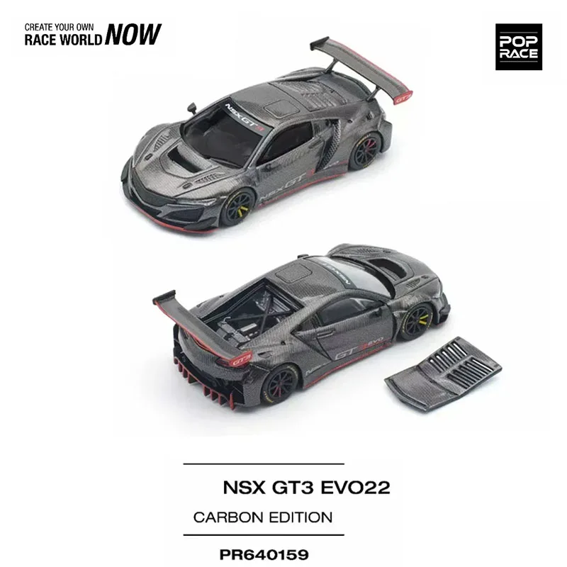 Pop Race In Stock 1:64 NSX GT3 EVO22 Full Carbon Black Diecast Diorama Car Model Collection Miniature Toys
Pop Race In Stock 1:64 NSX GT3 EVO22 Full Carbon Black Diecast Diorama Car Model Collection Miniature Toys