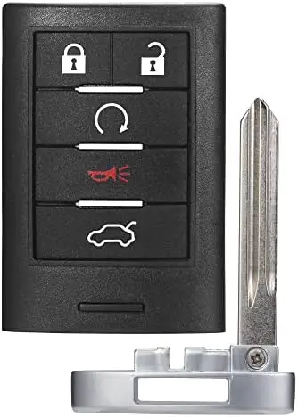 VOFONO 5-Button Key Fob for Cadillac CTS 2008-2015, STS 2008-2011 – FCC ID M3N5WY7777A
VOFONO 5-Button Key Fob for Cadillac CTS 2008-2015, STS 2008-2011 – FCC ID M3N5WY7777A