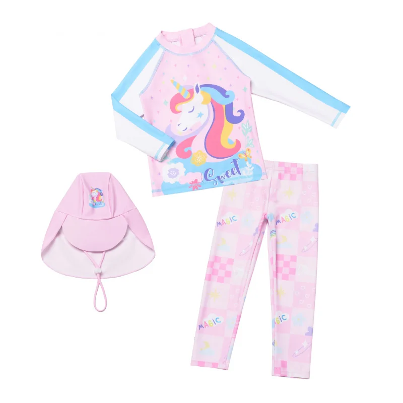 Children's Swimsuit Girls Toddler Baby Two-Piece Sun Protection Long Pants Long Sleeve Quick-Dry Cute Swimwear for Big Kids
Children's Swimsuit Girls Toddler Baby Two-Piece Sun Protection Long Pants Long Sleeve Quick-Dry Cute Swimwear for Big Kids