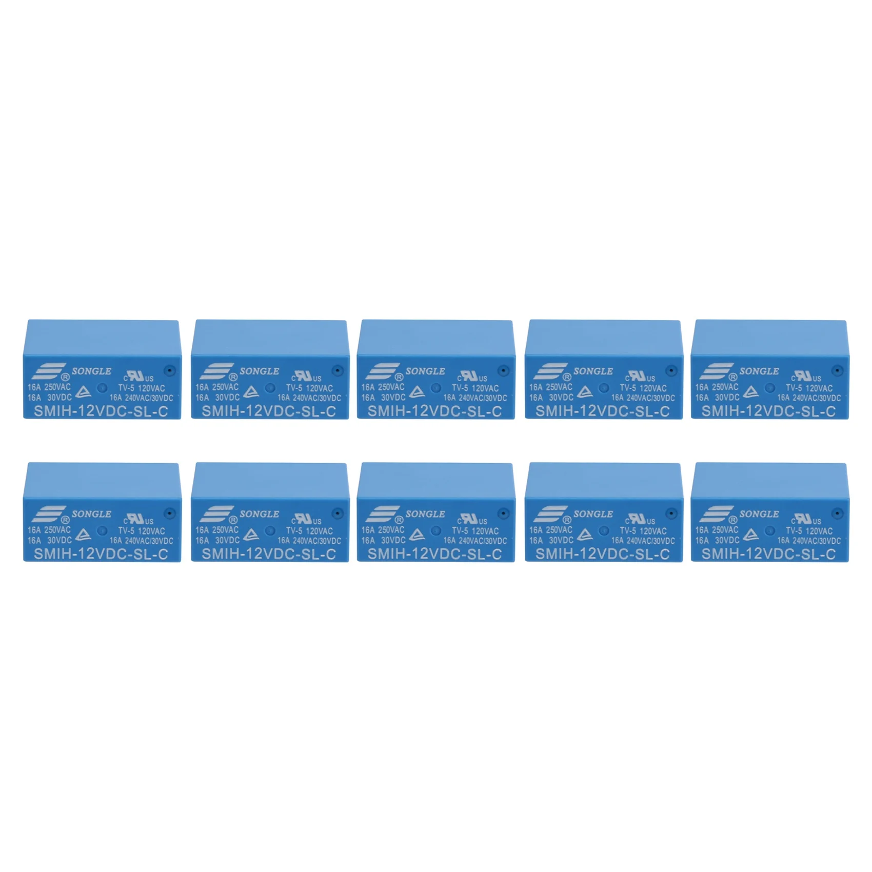 -ABGQ 10 шт./лот силовые реле SMIH-12VDC-SL-C 12 В 16 А 8 контактов набор преобразований
-ABGQ 10 шт./лот силовые реле SMIH-12VDC-SL-C 12 В 16 А 8 контактов набор преобразований