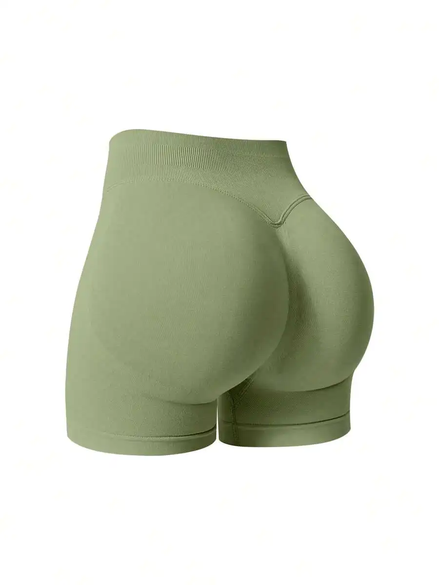 Women Seamless Elastic Lifting Shaping Yoga Fitness Running Shorts
Women Seamless Elastic Lifting Shaping Yoga Fitness Running Shorts