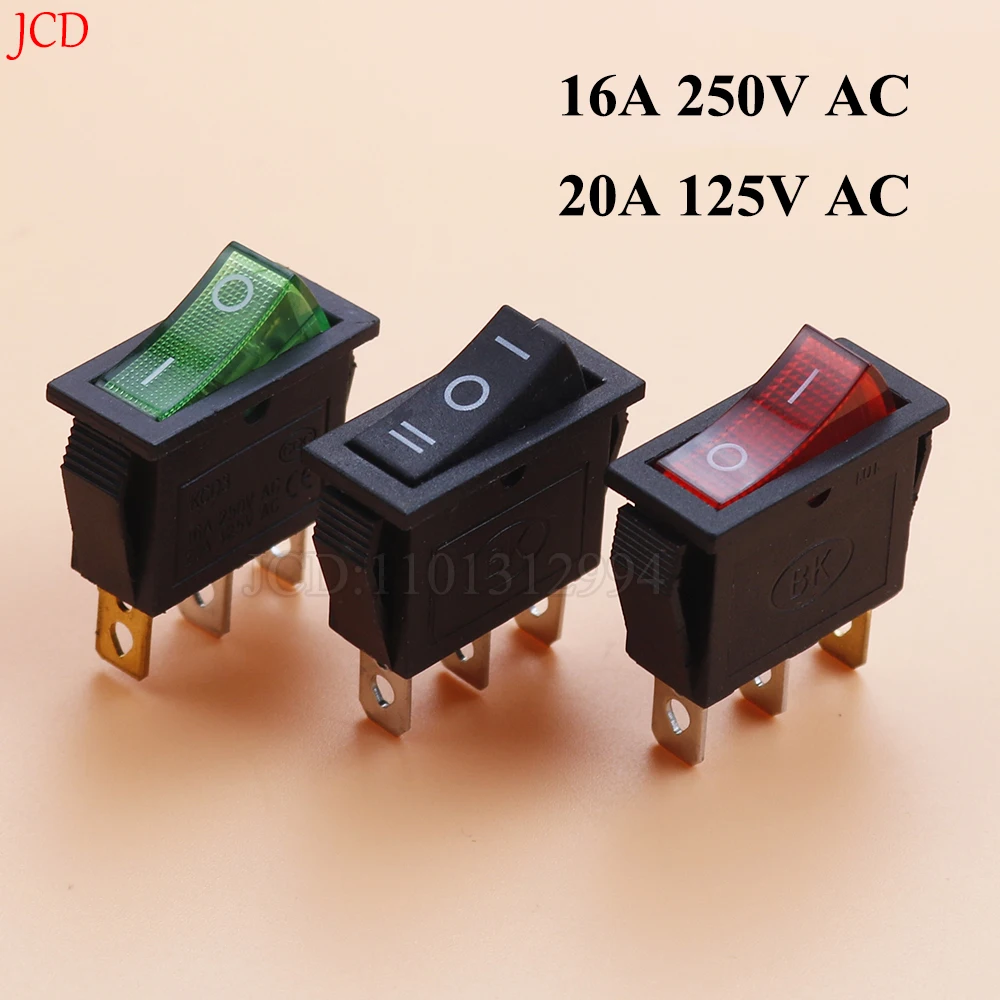 3 шт. KCD3 клавишный переключатель ВКЛ-ВЫКЛ 2 положения 3 контакта электрическое оборудование со стандартным переключателем мощности 16 А 250 В/20 А 125 В переменного тока 
3 шт. KCD3 клавишный переключатель ВКЛ-ВЫКЛ 2 положения 3 контакта электрическое оборудование со стандартным переключателем мощности 16 А 250 В/20 А 125 В переменного тока