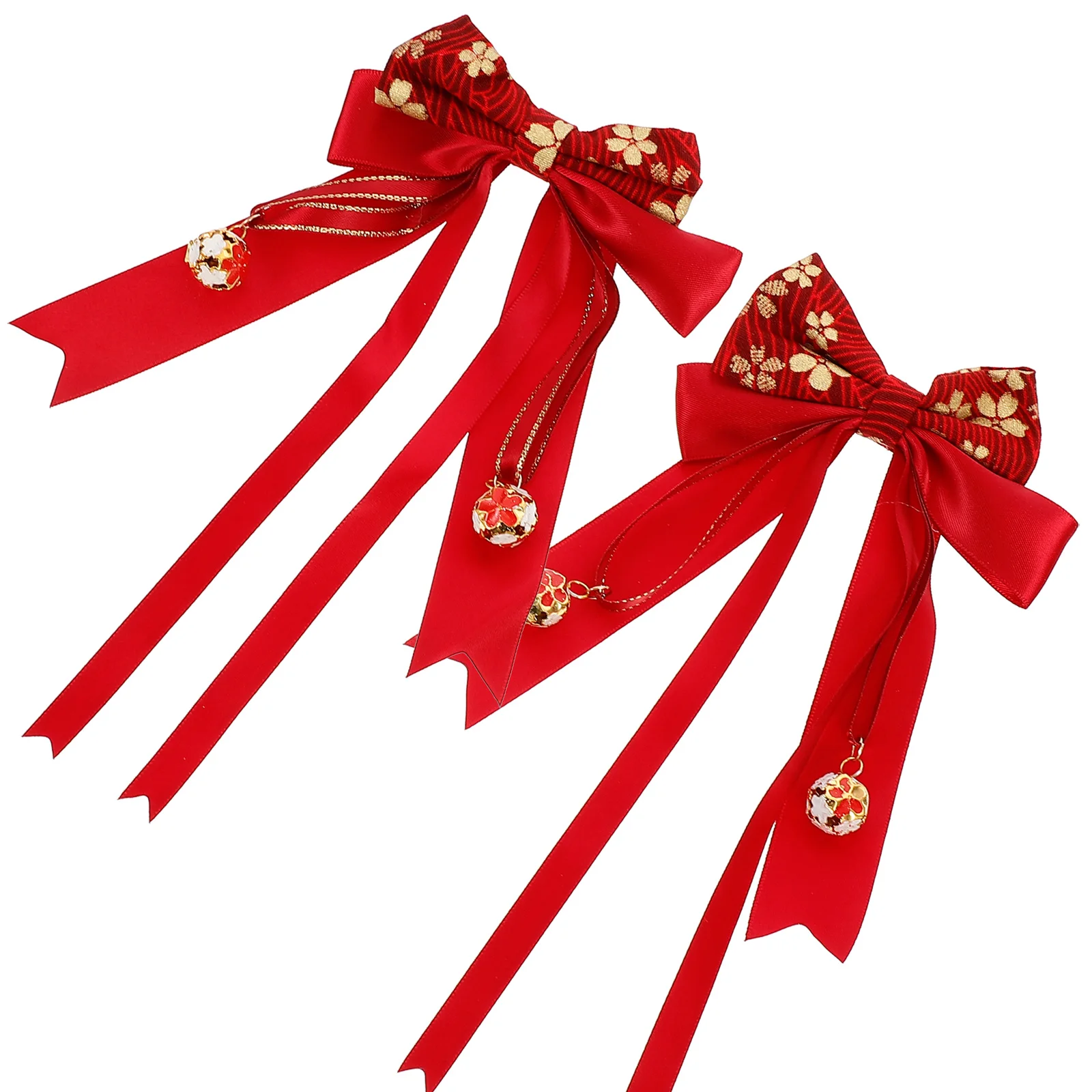 2pcs Bow Hairpins Chinese Style Clips for Hair Decorations Wedding Accessories Sturdy Materials Lightweight Portable
2pcs Bow Hairpins Chinese Style Clips for Hair Decorations Wedding Accessories Sturdy Materials Lightweight Portable