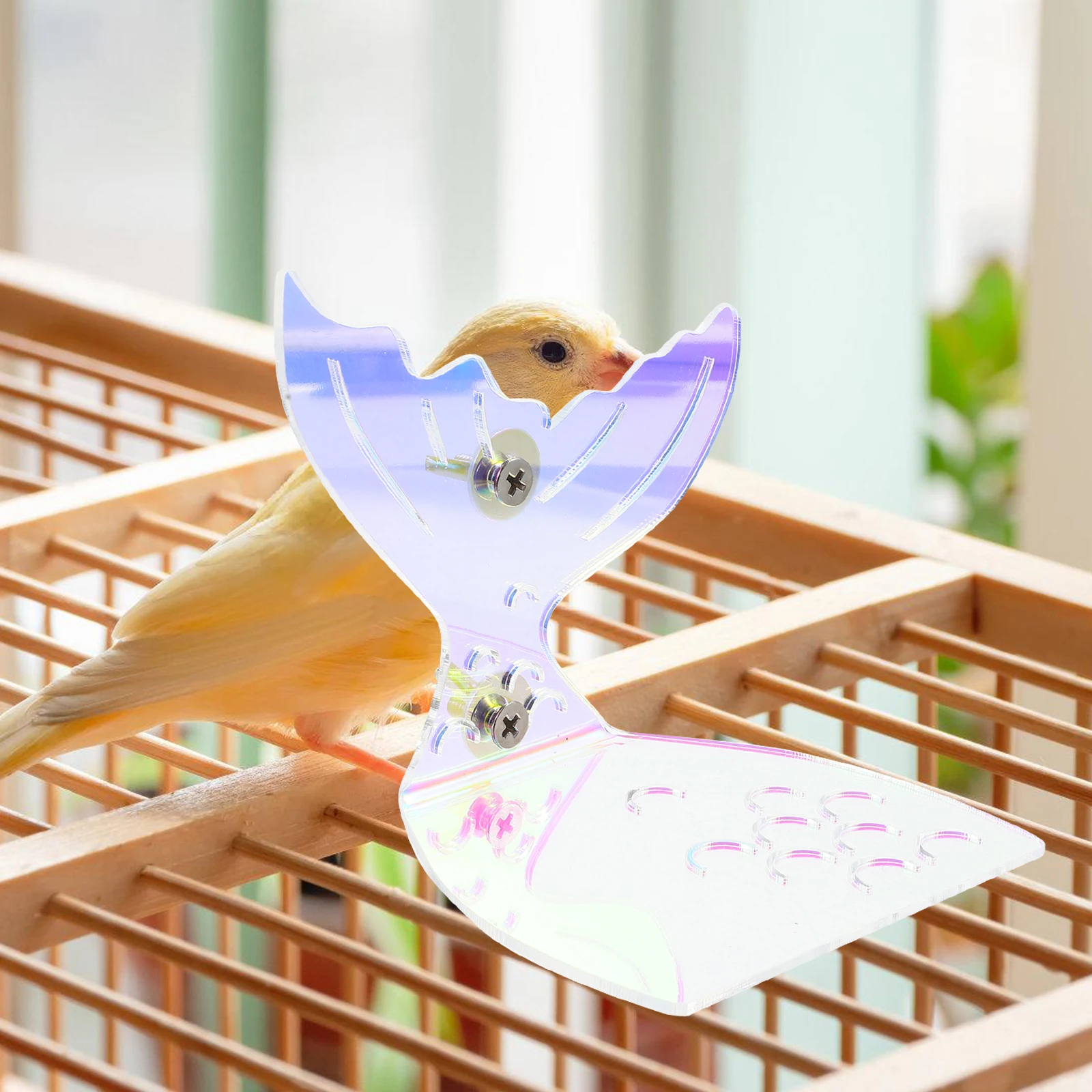 Acrylic Parrot St Bird Perch Platform Mermaid Tail Sturdy Structure Cage Stable Anti Impact Easy Installation Bird
Acrylic Parrot St Bird Perch Platform Mermaid Tail Sturdy Structure Cage Stable Anti Impact Easy Installation Bird