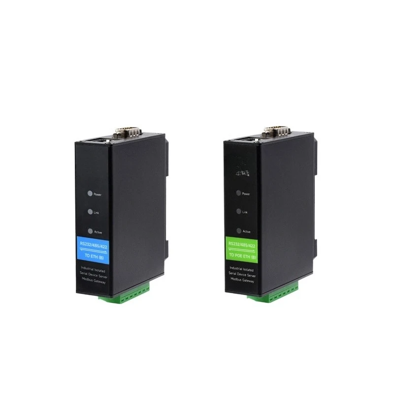 Модуль Ethernet RS232/485/422 к RJ45, последовательный сервер, рельсовый тип POE TCP/IP
Модуль Ethernet RS232/485/422 к RJ45, последовательный сервер, рельсовый тип POE TCP/IP