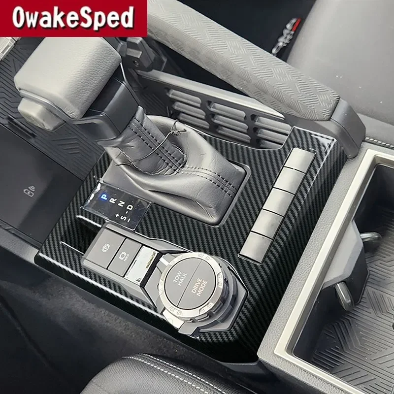 Для Toyota Tacoma 2024, автомобильная консоль, панель переключения передач, рамка, украшение, наклейка переключения передач, аксессуары для интерьера, цвет углеродного волокна
Для Toyota Tacoma 2024, автомобильная консоль, панель переключения передач, рамка, украшение, наклейка переключения передач, аксессуары для интерьера, цвет углеродного волокна