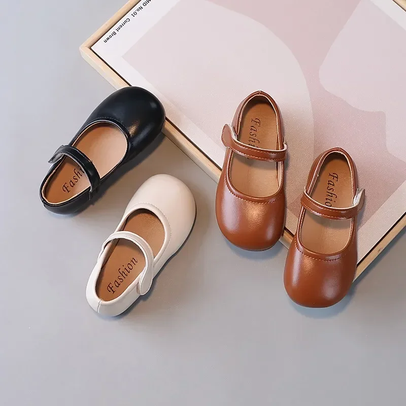 Baby Girls Leather Shoes for Toddlers Kids Big Children Princess Fashion Spring Autumn Chic Simple Mary Janes Soft Shoes 23-35
Baby Girls Leather Shoes for Toddlers Kids Big Children Princess Fashion Spring Autumn Chic Simple Mary Janes Soft Shoes 23-35