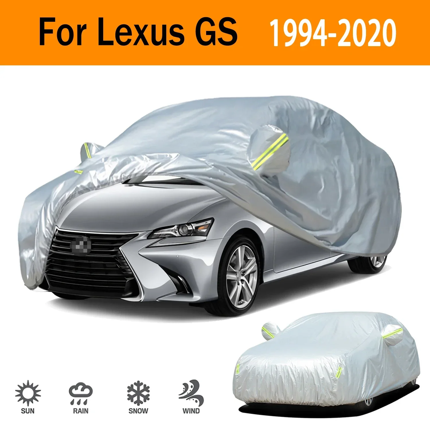 For Lexus GS Outdoor Protection Full Car Covers Snow Cover Sunshade Waterproof Dustproof Exterior Car accessories
For Lexus GS Outdoor Protection Full Car Covers Snow Cover Sunshade Waterproof Dustproof Exterior Car accessories
