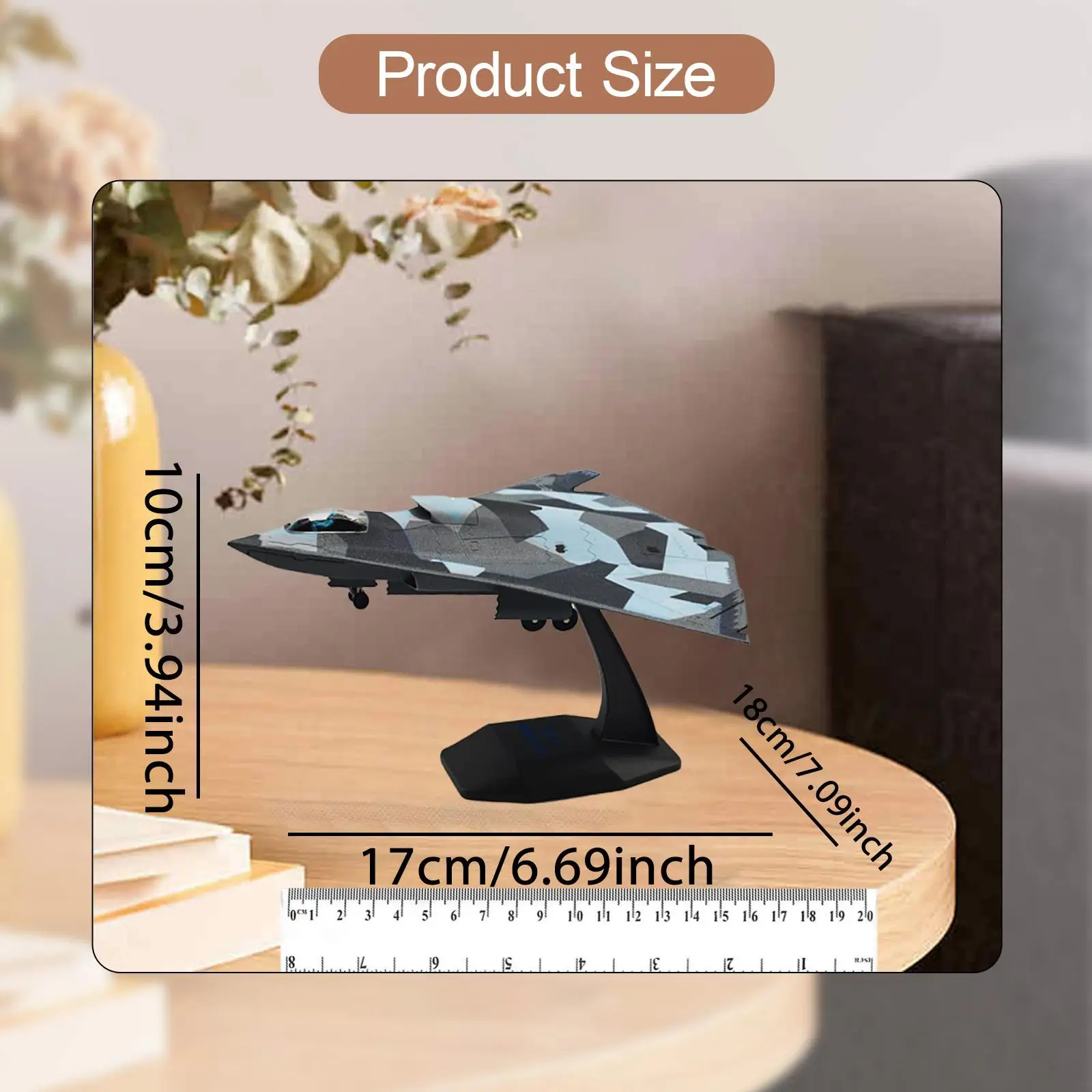 1:144 Scale J36 Fighter Model Realistic Ornament with Base Collections Simulated Airplane for Home TV Cabinet Bar Cafes Shelf
1:144 Scale J36 Fighter Model Realistic Ornament with Base Collections Simulated Airplane for Home TV Cabinet Bar Cafes Shelf