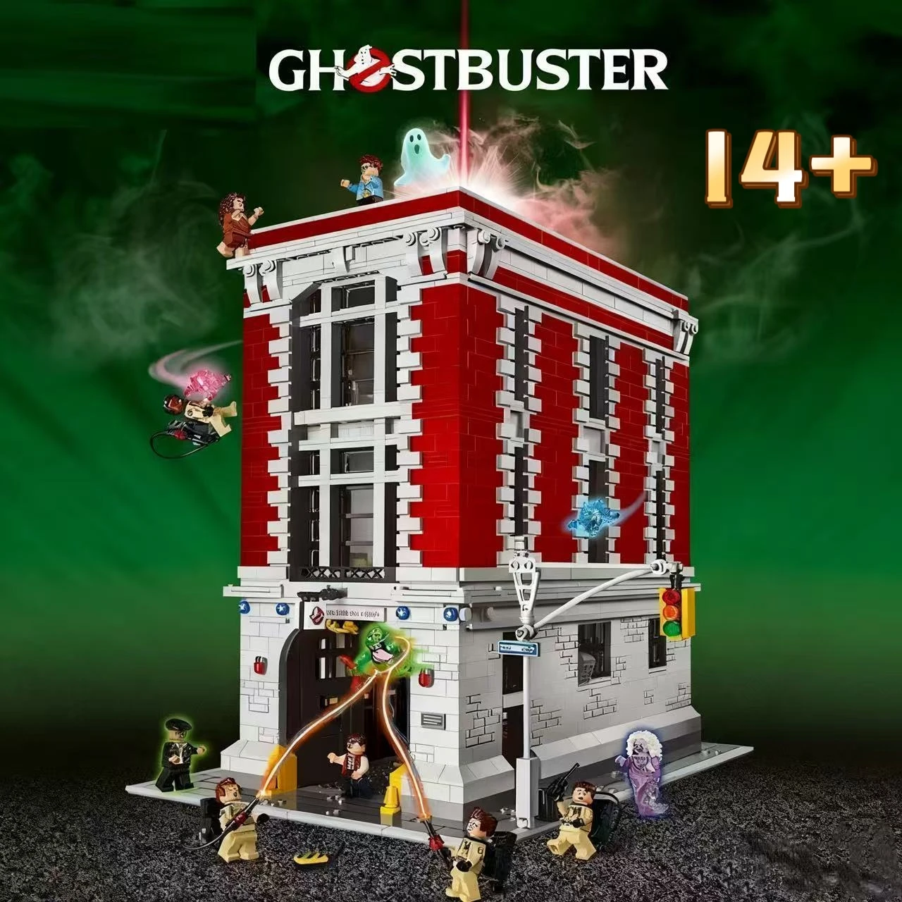 4634Pcs City Street View Ghostbusters Firehouse Headquarters 16001 Building Blocks Bricks Kit Compatible 75827 Kid Birthday Gif
4634Pcs City Street View Ghostbusters Firehouse Headquarters 16001 Building Blocks Bricks Kit Compatible 75827 Kid Birthday Gif