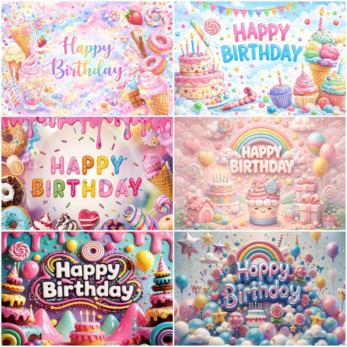 Colorful Candy Paradise Birthday Party Supplies Backdrop Cake Design Baby Shower Photography Background Dessert World Kid Gift
Colorful Candy Paradise Birthday Party Supplies Backdrop Cake Design Baby Shower Photography Background Dessert World Kid Gift