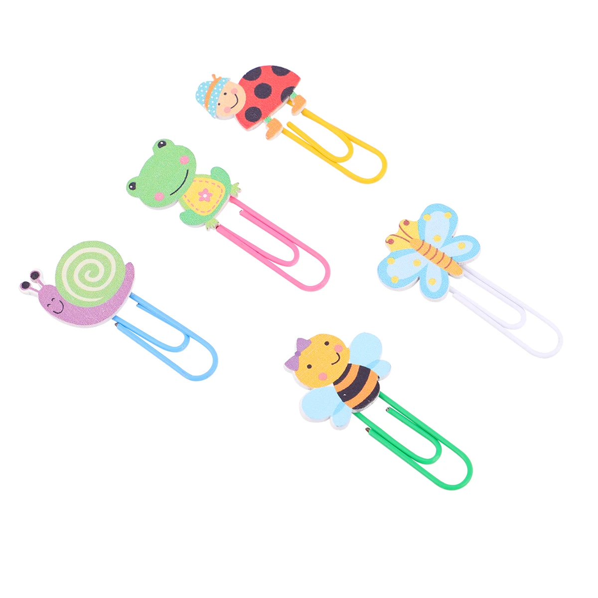50pcs Animal Shape Paper Clips Cute Wooden Decorative Supplies for Office Bookmark Note Creative Stationery
50pcs Animal Shape Paper Clips Cute Wooden Decorative Supplies for Office Bookmark Note Creative Stationery