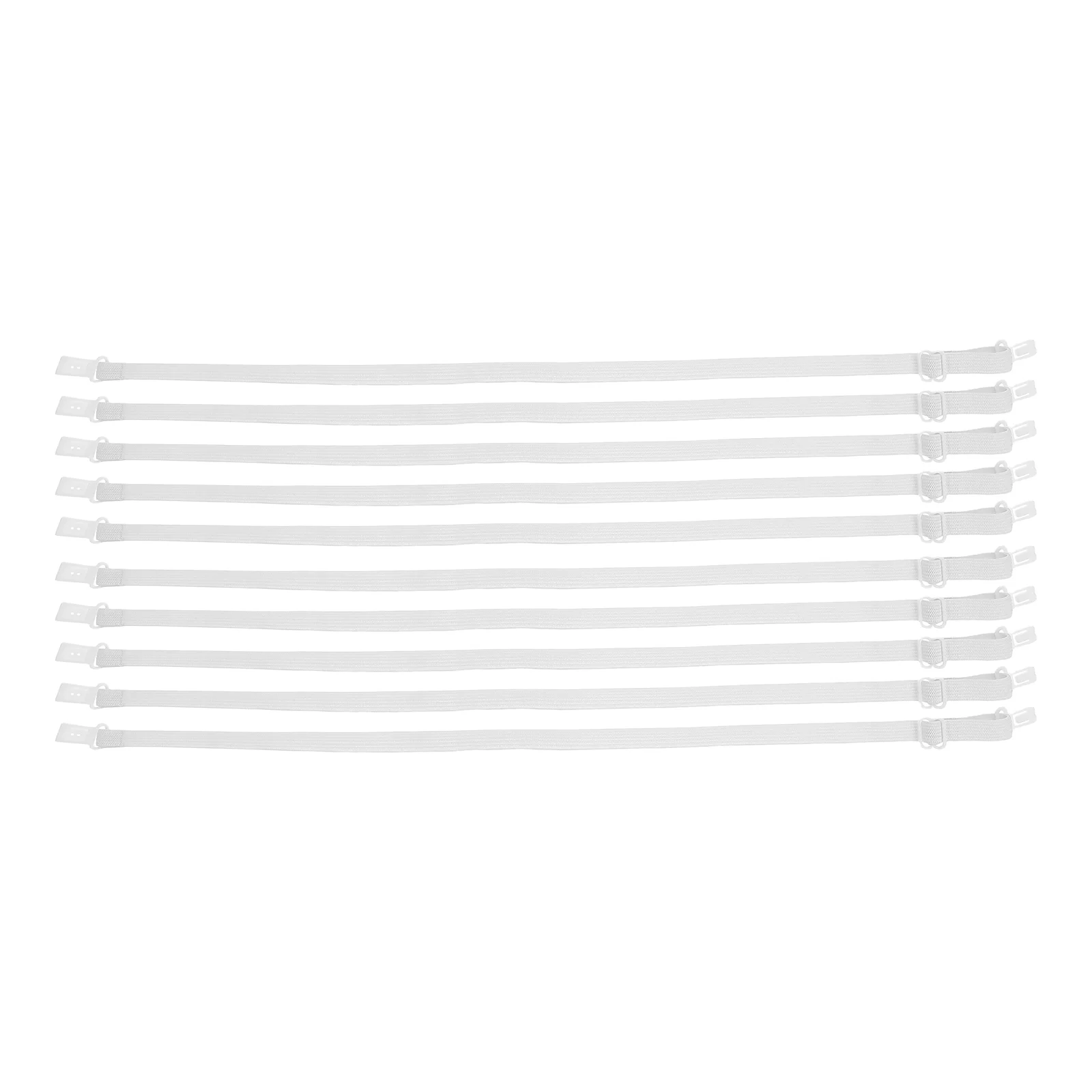 10 Pcs Tie Extension Strap Adjustable Length Elastic Band Polyester Yarn Stretchers for Clothing Bow Tie Men Women
10 Pcs Tie Extension Strap Adjustable Length Elastic Band Polyester Yarn Stretchers for Clothing Bow Tie Men Women