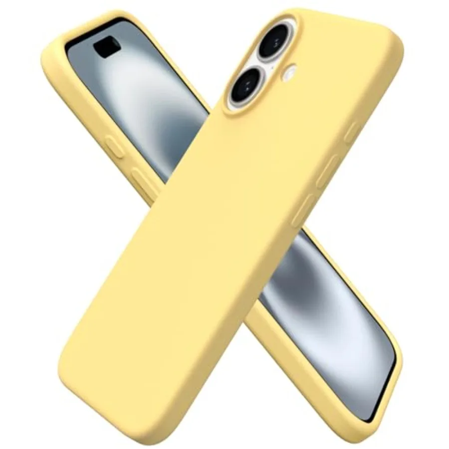 Compatible with iPhone 16 Case 6.1, Slim Liquid Silicone 3 Layers Full Covered Soft Gel Rubber Shockproof Phone Case, Protectiv
Compatible with iPhone 16 Case 6.1, Slim Liquid Silicone 3 Layers Full Covered Soft Gel Rubber Shockproof Phone Case, Protectiv
