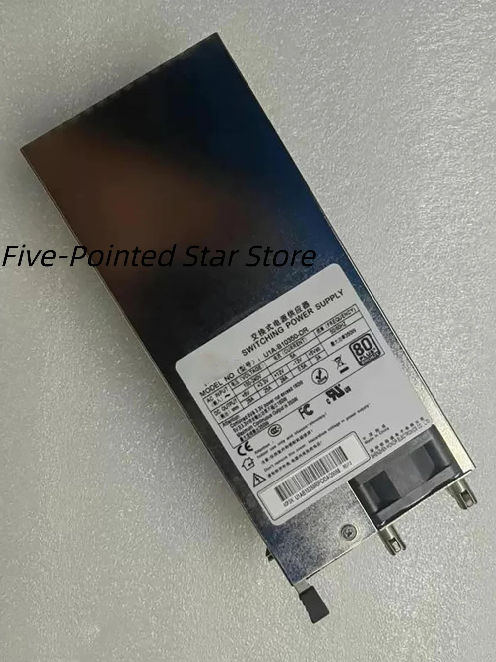 U1A-B10350-DR 350W redundant power module
U1A-B10350-DR 350W redundant power module