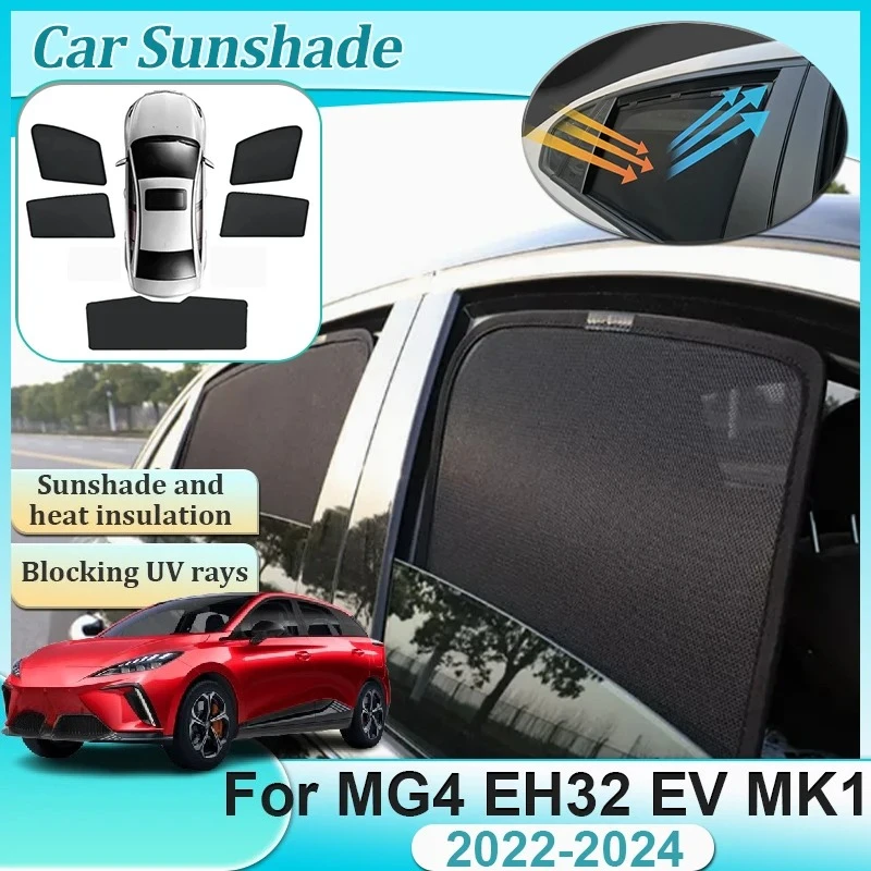 For MG4 EV MK1 MG MULAN 2022-2025 Anti UV Magnetic Mesh Sunshade Pad Auto Privacy Blocks Window Cover Part Tools Car Accessories
For MG4 EV MK1 MG MULAN 2022-2025 Anti UV Magnetic Mesh Sunshade Pad Auto Privacy Blocks Window Cover Part Tools Car Accessories
