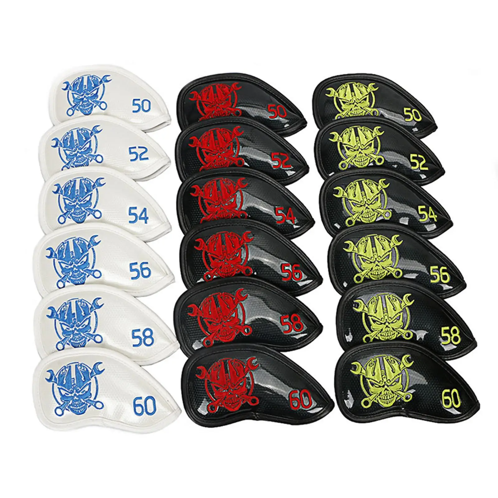 6x Durable Golf Iron Headcover Sand Wedge Unisex with Degree Protection
6x Durable Golf Iron Headcover Sand Wedge Unisex with Degree Protection