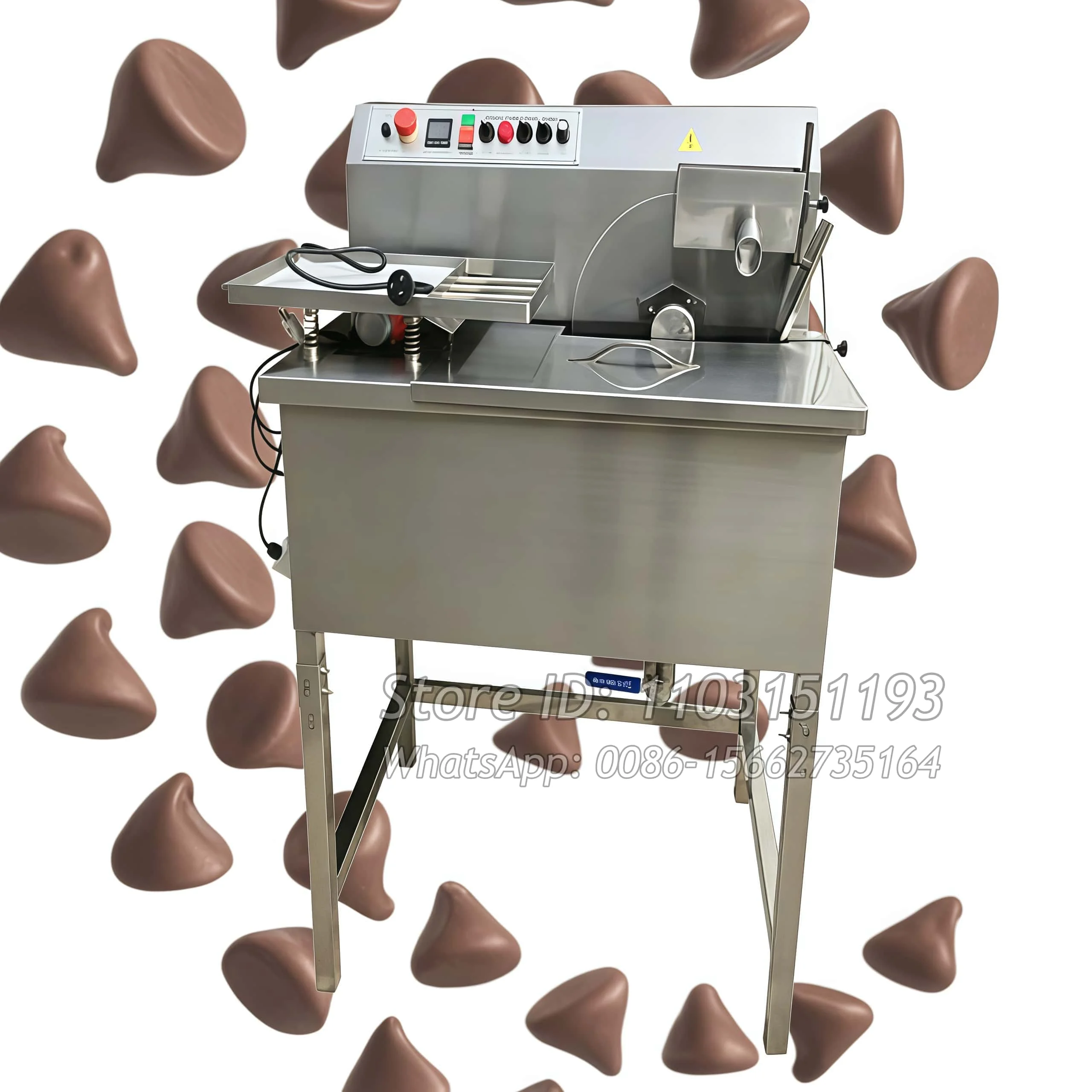 8kg 15kg 24kg 30kg 60kg Chocolate Enrobing Maker Chocolate Coating Making Machine Chocolate Moulding Melting Tempering Machine
8kg 15kg 24kg 30kg 60kg Chocolate Enrobing Maker Chocolate Coating Making Machine Chocolate Moulding Melting Tempering Machine