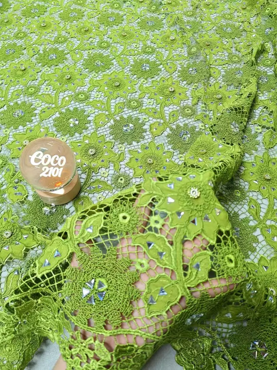 African & French Lace Fabric Per Meter,5 Yards White Cotton Tulle Fabrics With Rhinestone, Suitable For Wedding Dresses Design
African & French Lace Fabric Per Meter,5 Yards White Cotton Tulle Fabrics With Rhinestone, Suitable For Wedding Dresses Design