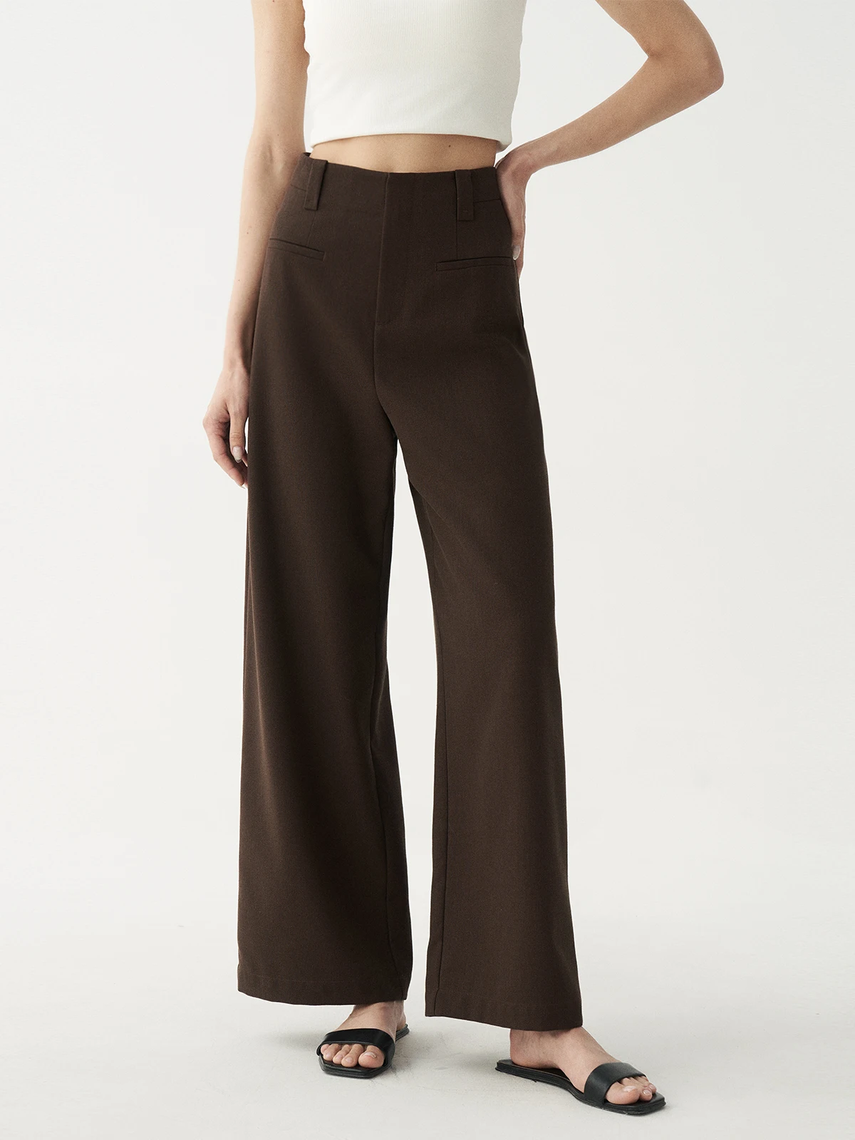 Slow Strs Linen Silk Casual Pants High Waist Straight Leg Wide Leg Suit Pants for Pear aped Body Spring Season
Slow Strs Linen Silk Casual Pants High Waist Straight Leg Wide Leg Suit Pants for Pear aped Body Spring Season