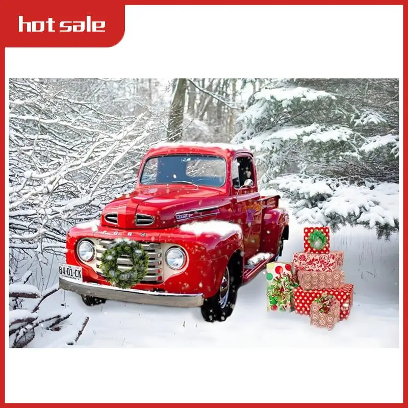 Christmas Background Cloth Party New Year Vintage Red Truck Children Photo Studio Photography Background Cloth,J Easy Install
Christmas Background Cloth Party New Year Vintage Red Truck Children Photo Studio Photography Background Cloth,J Easy Install