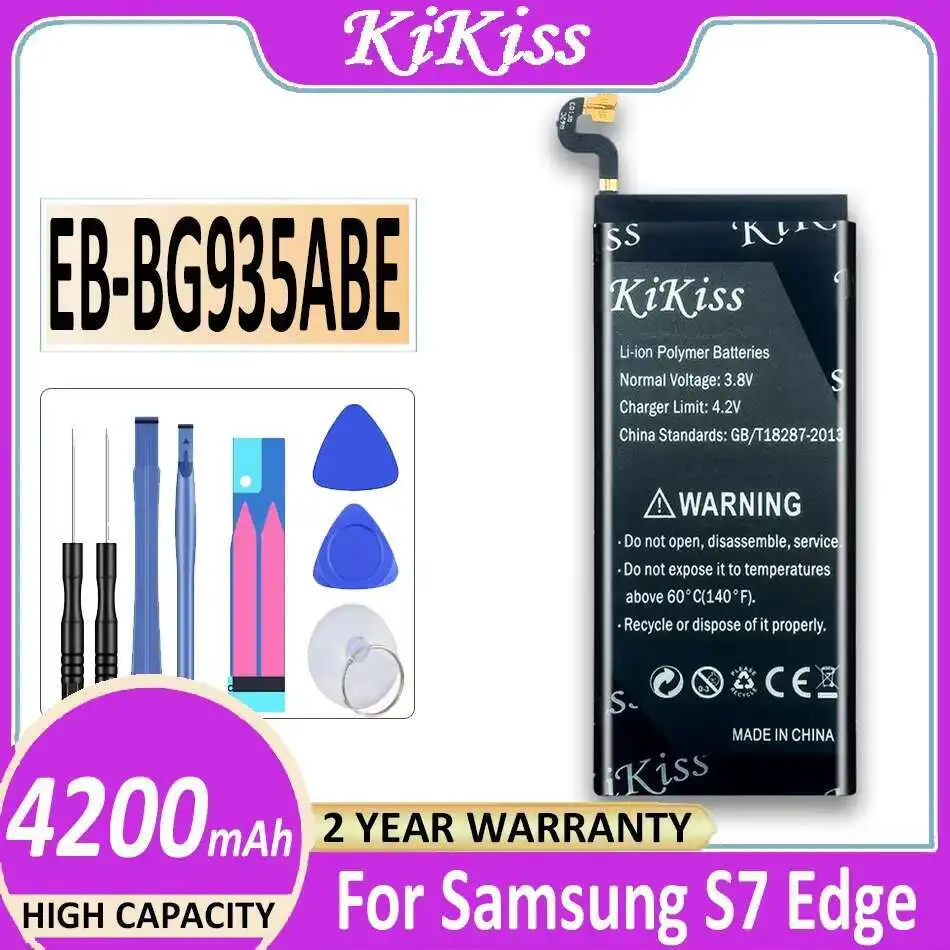 EB-BG935ABE Аккумулятор мобильного телефона 4200 мАч большой емкости для Samsung Galaxy S7 Edge G935 G935FD SM-G935F
EB-BG935ABE Аккумулятор мобильного телефона 4200 мАч большой емкости для Samsung Galaxy S7 Edge G935 G935FD SM-G935F