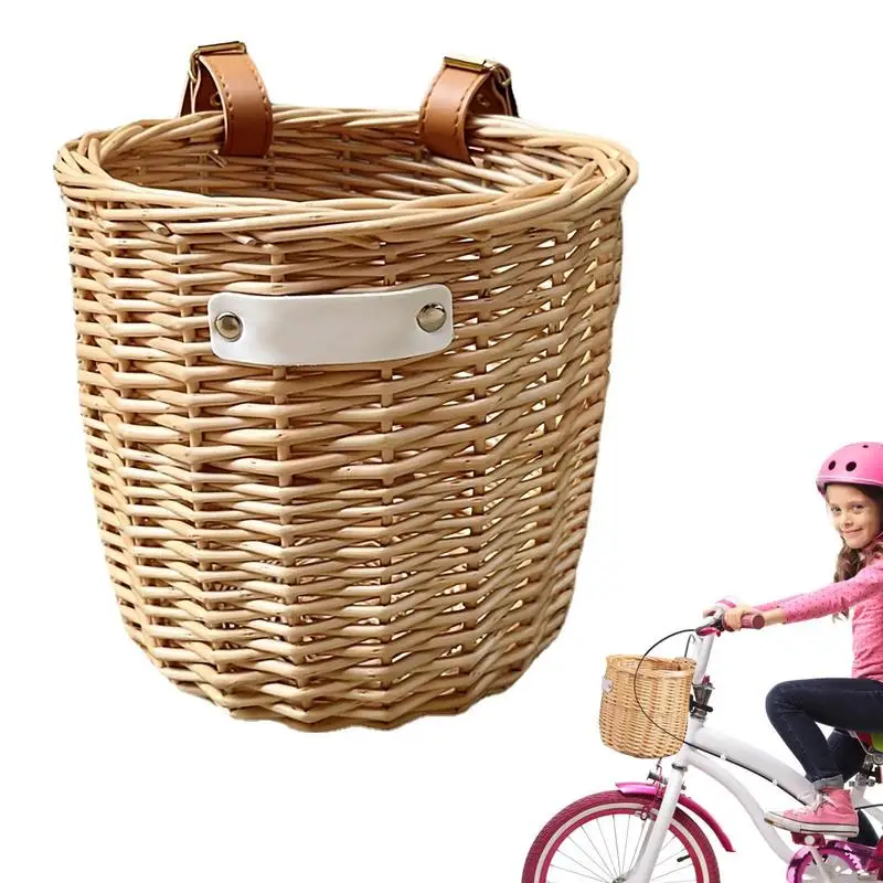 Kids Bicycle Basket Vintage Storage Basket Rattan Front Handlebar Sturdy Children's Bicycle For For Picnic Camping Cycling
Kids Bicycle Basket Vintage Storage Basket Rattan Front Handlebar Sturdy Children's Bicycle For For Picnic Camping Cycling
