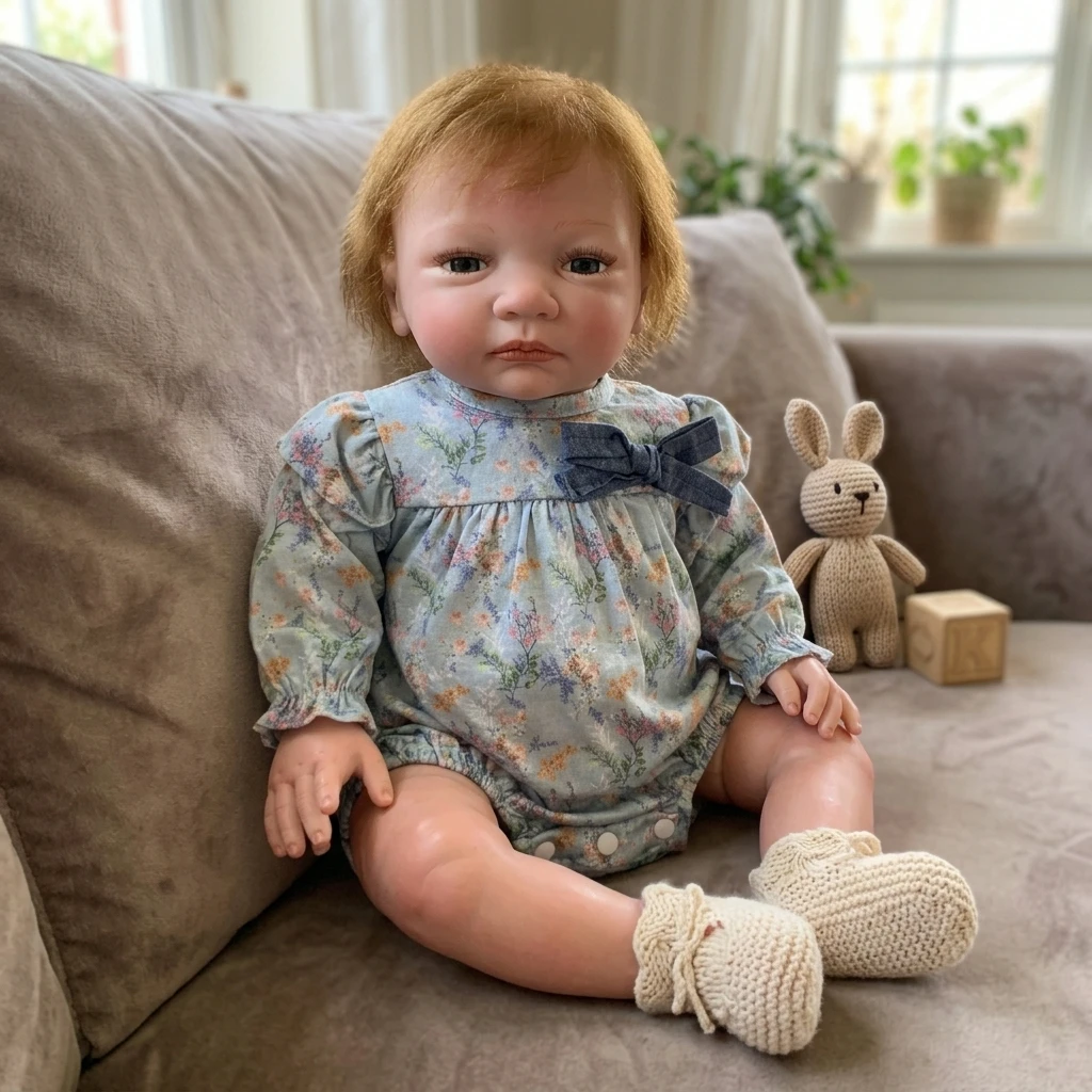 Reborn Baby Doll 20-22 Inch Cloth Body Hand Rooted Hair Lifelike Real Touch Newborn Collectible Toy Gift Clearance Sale
Reborn Baby Doll 20-22 Inch Cloth Body Hand Rooted Hair Lifelike Real Touch Newborn Collectible Toy Gift Clearance Sale