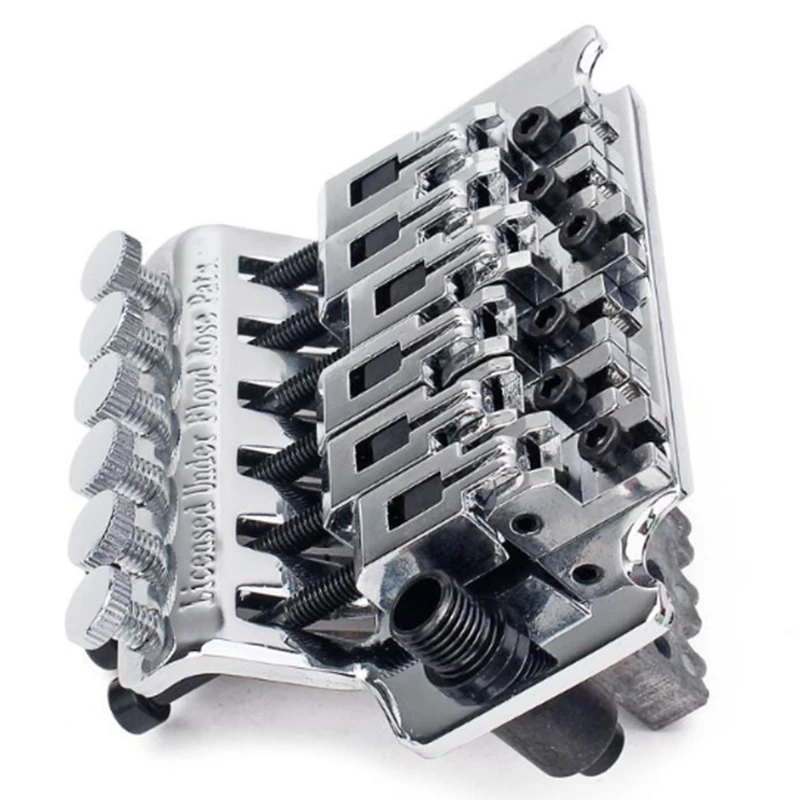L71A Guitar Bridge Electric Guitar Accessories Double Rocking Bridge Tremolo System Pull String Tremolo Complete Set
L71A Guitar Bridge Electric Guitar Accessories Double Rocking Bridge Tremolo System Pull String Tremolo Complete Set
