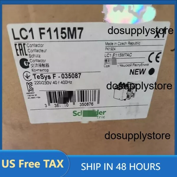 Lc1f115m7 Ac Box Brand New Original Spot Plc
Lc1f115m7 Ac Box Brand New Original Spot Plc