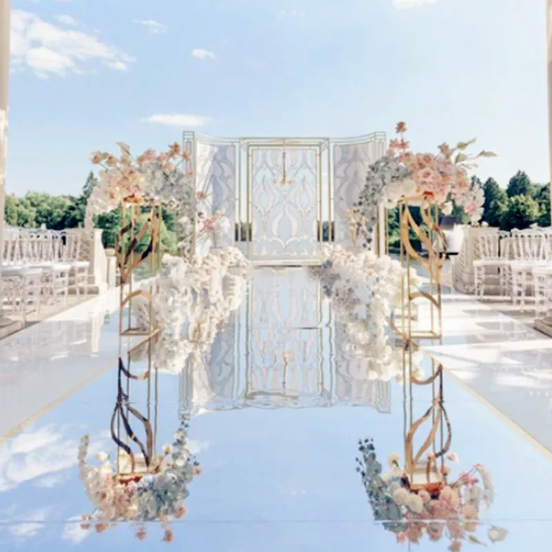 New Arrival White Themes Wedding Centerpieces Mirror Carpet Aisle Runner 1M 1.2M 1.5M 2M Wide For Party Stage Decorations
New Arrival White Themes Wedding Centerpieces Mirror Carpet Aisle Runner 1M 1.2M 1.5M 2M Wide For Party Stage Decorations